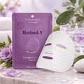 Sheet Mask Retinol-V com fundo relacionado